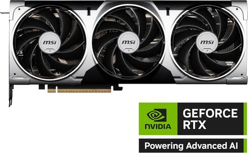 MSI Gaming RTX 5080 16G Ventus 3X OC Graphics Card (16GB GDDR7, 256-bit, Extreme Performance: 2655 MHz, DisplayPort x3 2.1a, HDMI 2.1b, NVIDIA Blackwell Architecture) in Saudi Arabia