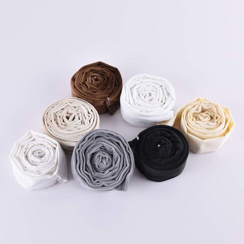 Chandelier Chain Cover Cord Cover 6 Feet,Flannelette Fabric Cord Covers for Chandelier Wire Protector and Deco(Gray) in Saudi Arabia
