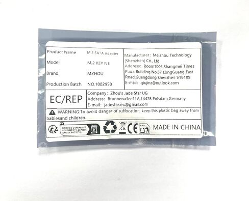 M.2 (A+E Key) إلى 2 منفذي SATA3.0 6G مضاعف برنامج تشغيل مجاني مع كابلات SATA 2x لبطاقات تمديد منفذ محرك الأقراص الصلبة اللوحة الأم SATA in Kuwait