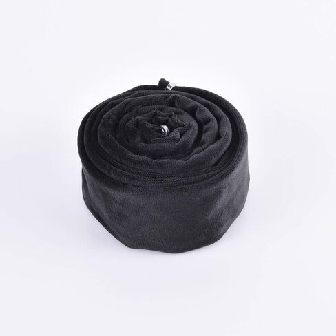 Chandelier Chain Cover Cord Cover 6 Feet,Flannelette Fabric Cord Covers for Chandelier Wire Protector and Deco(Gray) in Saudi Arabia