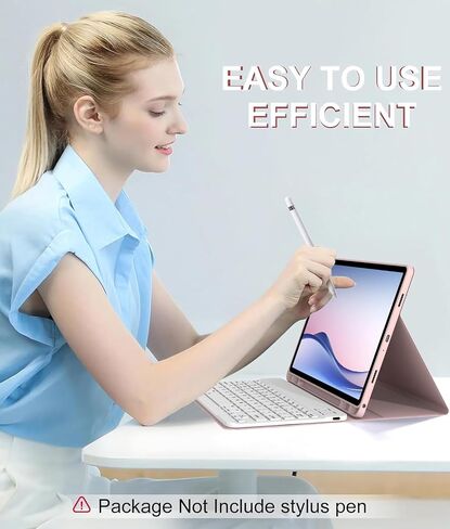 حالة مع لوحة المفاتيح لـ Samsung Galaxy Tab A9+/A9 Plus 5G 2023 (النموذج: SM-X210/X215/X216/X218) ، [دعم 3 نظام] لوحة مفاتيح لاسلكية قابلة للفصل مغناطي in Kuwait