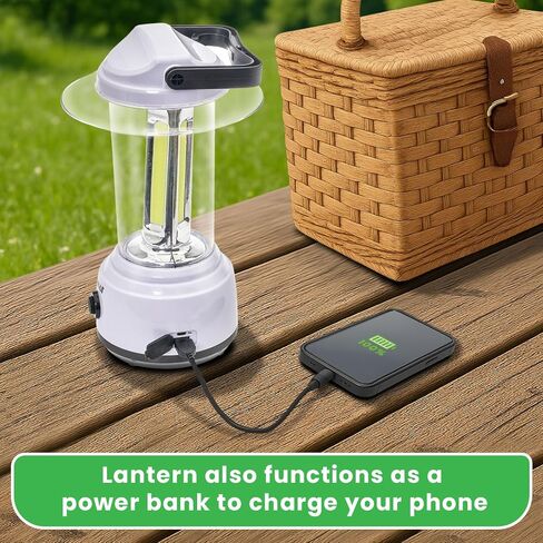 LitezAll LED Lanterns for Power Outages, Brightest Lantern 2000 Lumens - Battery Powered Light Emitting Diode Lantern for Emergency and Camping in Kuwait