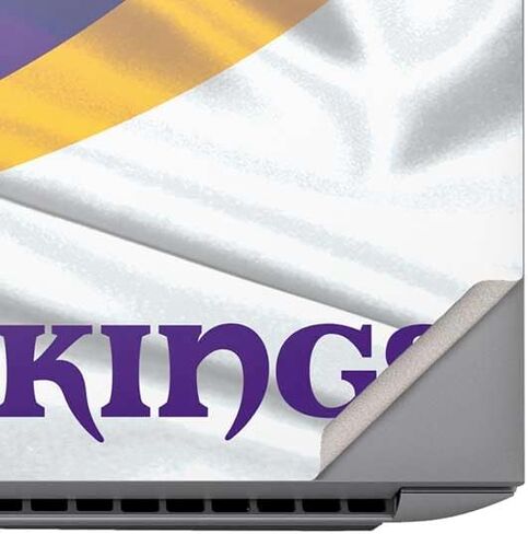 Skinit Decal Laptop Skin Compatible with HP ZBook Fury 16 G10 - Officially Licensed Liquid Blue NFL Minnesota Vikings Running Back Design in Saudi Arabia