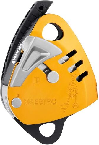 Petzl - Maestro S Descender ، أصفر in Saudi Arabia