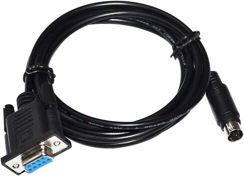 DB9 D-Sub 9pin to PS/2 Mini Din 6Pin MD6 Cable لدواسات G25 G27 لعجلات Fanatec (1.5m) in Kuwait