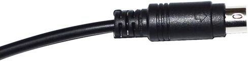 DB9 D-Sub 9pin to PS/2 Mini Din 6Pin MD6 Cable لدواسات G25 G27 لعجلات Fanatec (1.5m) in Kuwait