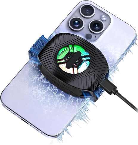 برودة الهاتف للألعاب ، برعاة مروحة تبريد الهاتف المحمول لجهاز iPhone Android Smartphone Live in Kuwait
