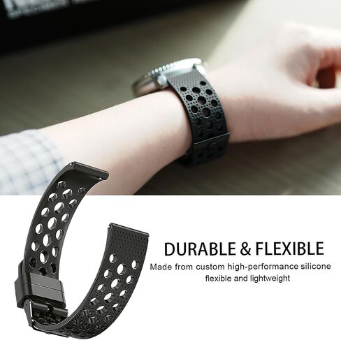 متوافق مع أشرطة SPADE & CO Health Smartwatch 4 ، حزام معصم سيليكون بديل مع مشبك معدني متوافق مع Spade & Co Health Smartwatch 4 1.85 بوصة in Saudi Arabia