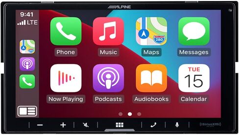 جهاز استقبال للوسائط المتعددة الرقمية في Alpine ILX-W670-S مع كاميرا لوحة ترخيص CarPlay و Android Auto & Dica in Saudi Arabia