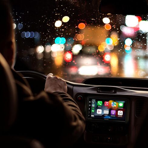 كينوود DMX8709S 6.8 "مستقبل الوسائط المتعددة الرقمية مع Apple Carplay و Android Auto (متجدد) in Saudi Arabia
