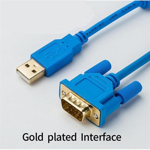Suitable for Programming Cable S7-200 Communication Download Cable Data line USB-PPI+ Gold-Plated Interface(Gold Plated) in Saudi Arabia