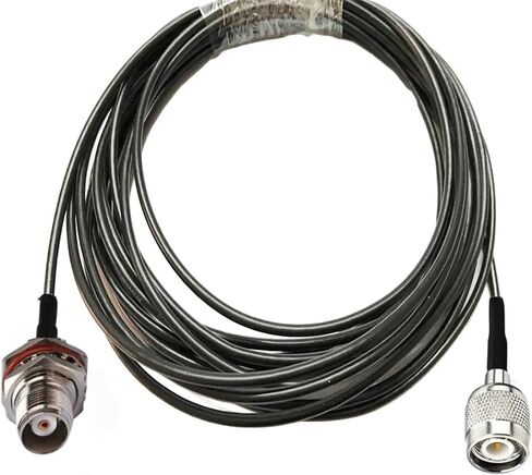 TNC Female O-Ring to TNC Male RF Jumper Pigtal Cable RG174 1M 2M 3 Meters 5M 10M (1M) in Saudi Arabia