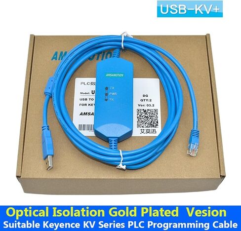 USB-KV Suitable KV All Series Programming Cable Communication Data line Download Cable(FTDI Type) in Saudi Arabia