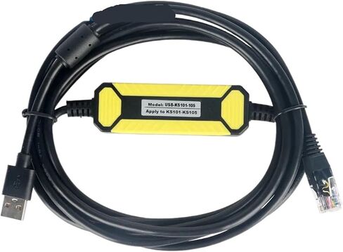 USB-KS101-105 Suitable for KS101M-04DX KS105-16DT KS105C1-16DT KS105C2-16DT Programming Cable in Saudi Arabia