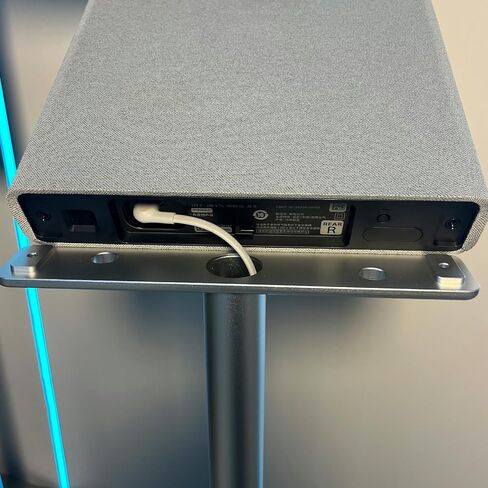 Floor Stand Compatible with Sony BRAVIA Theater Quad Surround Sound System (HT-A9M2), Aluminum, Built-in Power Cord in Saudi Arabia