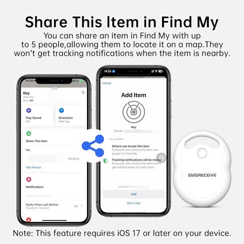 يعمل Tracker Tracker Tags-4 Pack [Apple MFI Certified] ، ويعمل Smart Bluetooth Tracker مع Apple Find My App (iOS فقط ، وليس لنظام Android) ، ومكتشف المفاتي in Saudi Arabia