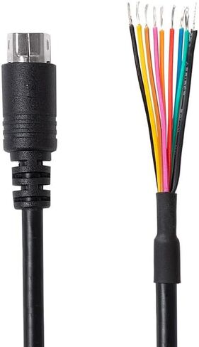 SCU-28 YAESU كبل اتصال مكبر للصوت الخطي 10 دبوس مصغرة للأسلاك العارية لـ YAESU FTDX-10 FTDX-1200 FT-450 FT-950 (1M) in Saudi Arabia