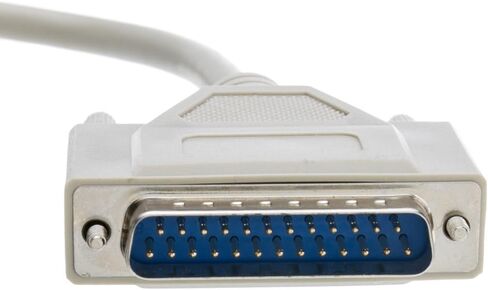 CableWholesale 10 feet Serial Extension Cable, DB25 Male to Female, 28 AWG, 25 Conductor, 1:1, Beige, Male to Female Serial Extender for Printer, Modems, Networks, DB25 Cable in Saudi Arabia