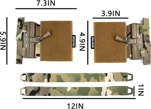D.M.Gear molle Vest Quick release regle set quick disconnect cummerbund محولات لـ JPC CPC 6094 سترة in Kuwait