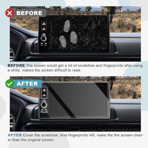 CDEFG for 2023 2024 2025 2026 Honda CR-V Screen Protector for 2023-2026 Honda CR-V Hybrid EX-L Sport Touring 9 Inch Touch Screen Protector Foils Navigation Display Screen Cover Tempered Glass HD Clear in Saudi Arabia