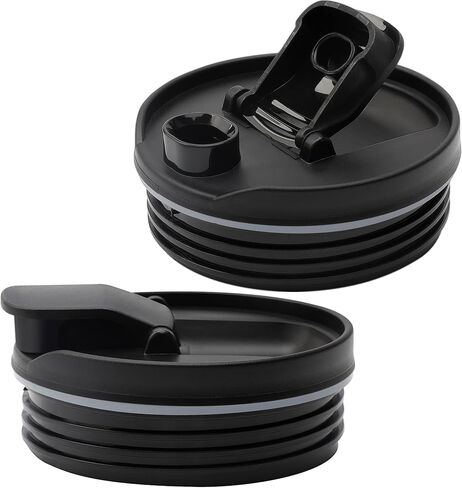 2PCS بديل الأجزاء الأجزاء لخلاط النينجا ، 3.35 بوصة القطر الداخلي ، SIP SEAL SPOUT LIDS متوافقة مع Ninja 18oz 24oz 32oz ، مناسبة ل Ninja Auto-IQ BL450 BL480 BL490 BL640 BN400 BN750 BN800 in Kuwait