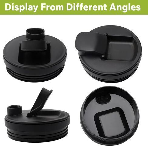 2Pcs Replacement Part Lids for Ninja 18oz 24oz 32oz Blender Cups, 3.35in | Sip Seal Spout Lids, Good Sealing & Leak-Proof, Fit for Ninja BL450-70 BL480 BL490 BL640 BN400 BN750 BN800 NN102 SS101 in Kuwait