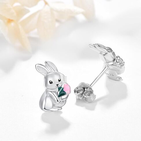 Dreamboat Halloween Bat Stud Earrings for Women Girls Sterling Silver Halloween Stud Earrings with Heart Hypoallergenic Bat Jewelry Gothic Vampire Halloween Gifts for Girlfriend Daughter Her in Saudi Arabia