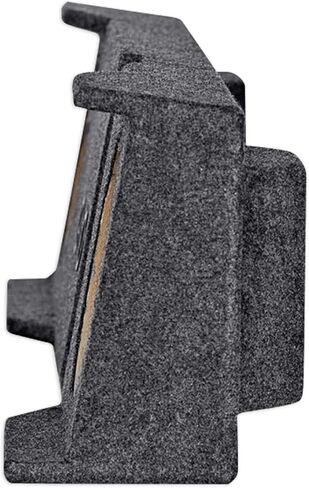 Rockville Rec26 Dual 10 "مربع مضخم صوت مختوم ، ملاءمة مخصصة لعام 2001-2006 CHEVY/GMC الثقيلة 1500/2500/3500HD ، أسفل المقعد ، 5/8" MDF ، حاوية صوتية شاحنة مميزة in Saudi Arabia