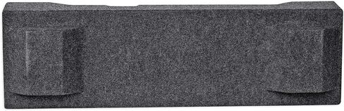 Rockville Rec26 Dual 10 "مربع مضخم صوت مختوم ، ملاءمة مخصصة لعام 2001-2006 CHEVY/GMC الثقيلة 1500/2500/3500HD ، أسفل المقعد ، 5/8" MDF ، حاوية صوتية شاحنة مميزة in Saudi Arabia