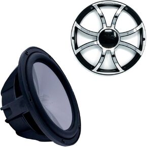 Sounds Wet Sounds 10 "SPWOOFER & GRILL - SPOTWOOFER Black & Black Grill مع إدراج الفولاذ المقاوم للصدأ - 4 أوم in Kuwait