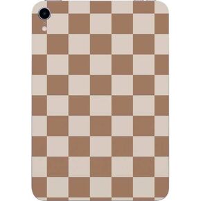 Skinit Decal Tablet Skin Compatible with iPad Mini (2021) - Officially Licensed Neutral Checkered Design in Saudi Arabia