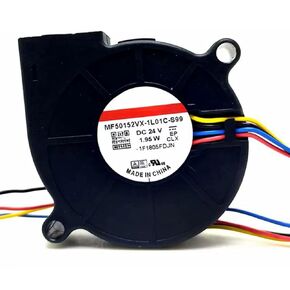 50mm Blower MF50152VX-1L01C-Q99 MF50152VX-1L01C-S99 50mm(L) x15mm(H) DC 24V 1.95W PWM Blower Cooling Fan for Desktop Laptop Small Electronic Devices in Kuwait