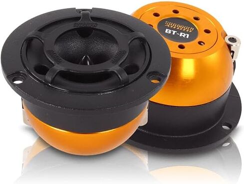 Sundown Audio BT-1R Super Tweeter with Grill - 100W RMS, 8 Ohm High-Sensitivity Car Audio Tweeter - 100dB, 4kHz-20kHz - Compact 1.6" Depth (Single) in Saudi Arabia