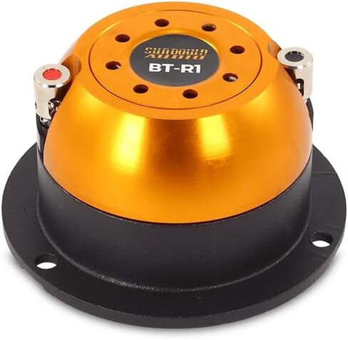 Sundown Audio BT-1R Super Tweeter with Grill - 100W RMS, 8 Ohm High-Sensitivity Car Audio Tweeter - 100dB, 4kHz-20kHz - Compact 1.6" Depth (Single) in Saudi Arabia
