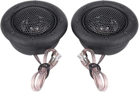 Coppia Tweeter,Car Tweeters,Pair of DC 12V 150W Car Mini Super Power Speaker Dome o Speaker Tweeter Loudspeaker Horn for Car o Systems Car Tweeters car Tweeter Speakers Twitter in Saudi Arabia