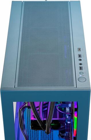 Skytech Gaming Azure Desktop PC, Ryzen 7 9800X3D 4.7 GHz (5.2 GHz Turbo), AMD RX 9070 XT 16GB, 2TB Gen4 NVMe SSD, 32GB DDR5 RAM 6000 RGB, 850W Gold ATX 3 PSU, 360mm ARGB AIO, Wi-Fi, Win 11 in Saudi Arabia
