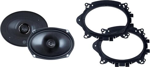 مجموعة MEMPHIS Audio MS69V 6x9 مع مجموعة محولات مكبر الصوت 6x9 محددة 6 × 9 in Kuwait