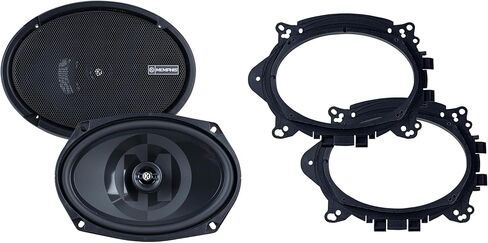 Memphis PRX69S 6x9 2Ω ضحلة في اتجاهين مع مكبر الصوت Low Pro مع محولات مكبر الصوت 6 × 9 محددة in Kuwait