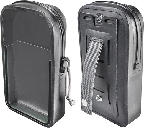 Nite Ize Runoff Phone Phone Case Plus - حقيبة هاتف ملائمة لللمس ، ومقاومة للماء للسفر - تم تصنيفها على IP67 - تتميز بأشرطة قابلة للتعديل عبر الجسم و SNAP - تتضمن تقنية Tru Zipper in Saudi Arabia