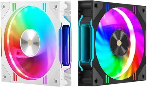 120X120X30mm Computer Case Cooling Fan Air Cooling/Water Cooling Radiator ARGB(Black Regular 1PC) in Saudi Arabia