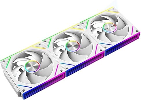 WF-3 Chassis Radiator Fan, ARGB 120x120x25mm Cooling Fan(Black Reversed) in Saudi Arabia