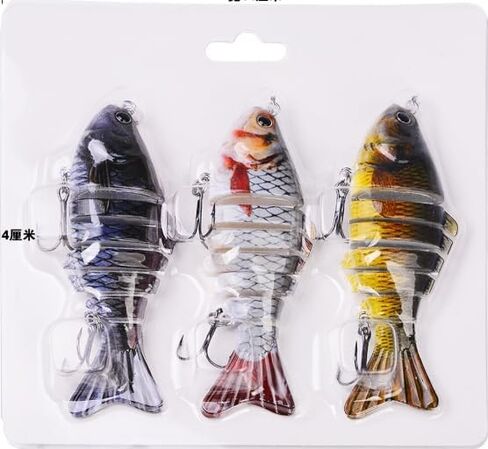 Freshwater & Saltwater Fishing Lures | Lifelike Swimbait for Bass, Trout, Crappie, Walleye, Pike, Bluegill, Salmon in Saudi Arabia