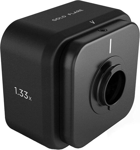 Moment 1.33x Anamorphic Mobile Lens – Capture True Cinematic Aspect Ratio, Gold or Blue Flare [Gold Flare, M-Series] in Kuwait