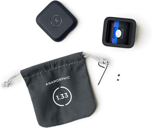 Moment 1.33x Anamorphic Mobile Lens – Capture True Cinematic Aspect Ratio, Gold or Blue Flare [Gold Flare, M-Series] in Kuwait