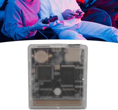 بطاقة اللعبة ، لعبة فيديو ، بطاقة ذاكرة Flash Flash لـ Gameboy التلقائي الملون الاحترافي 1000 في لعبة فيديو 8G بطاقة الذاكرة لـ Gameboy Advance SP (Purple الشفافة) in Kuwait