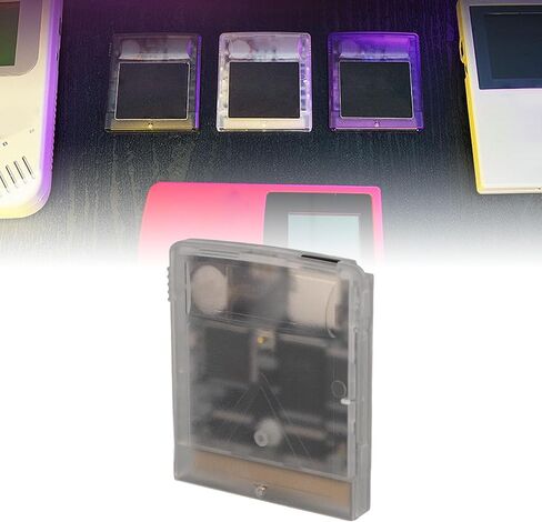 بطاقة اللعبة ، لعبة فيديو ، بطاقة ذاكرة Flash Flash لـ Gameboy التلقائي الملون الاحترافي 1000 في لعبة فيديو 8G بطاقة الذاكرة لـ Gameboy Advance SP (Purple الشفافة) in Kuwait