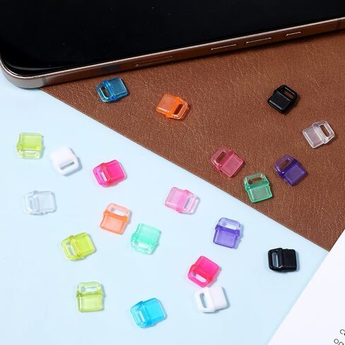 22 PCS USB C Dust Sluge ، غطاء غبار USB ملون ، نوع منفذ شحن السيليكون من النوع C مع فتحة معلقة ، متوافقة مع جميع أجهزة Type-C ، وأجهزة الكمبيوتر المحمولة ، والهواتف الذكية in Kuwait