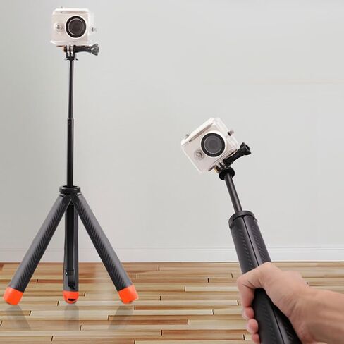 4in1 Floating Selfie Tripod Hand Grip Extendable Tripod Stand for in Saudi Arabia