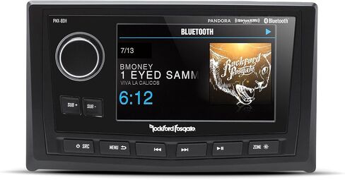 Rockford Fosgate - PMX-8BB Hide Away Media Receiver with NMEA Protocol and PMX-8DH 5" Color Display with 10' Extension Cable in Saudi Arabia