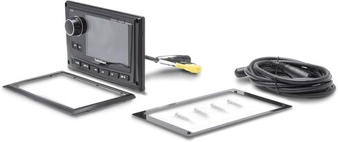 Rockford Fosgate - PMX-8BB Hide Away Media Receiver with NMEA Protocol and PMX-8DH 5" Color Display with 10' Extension Cable in Saudi Arabia